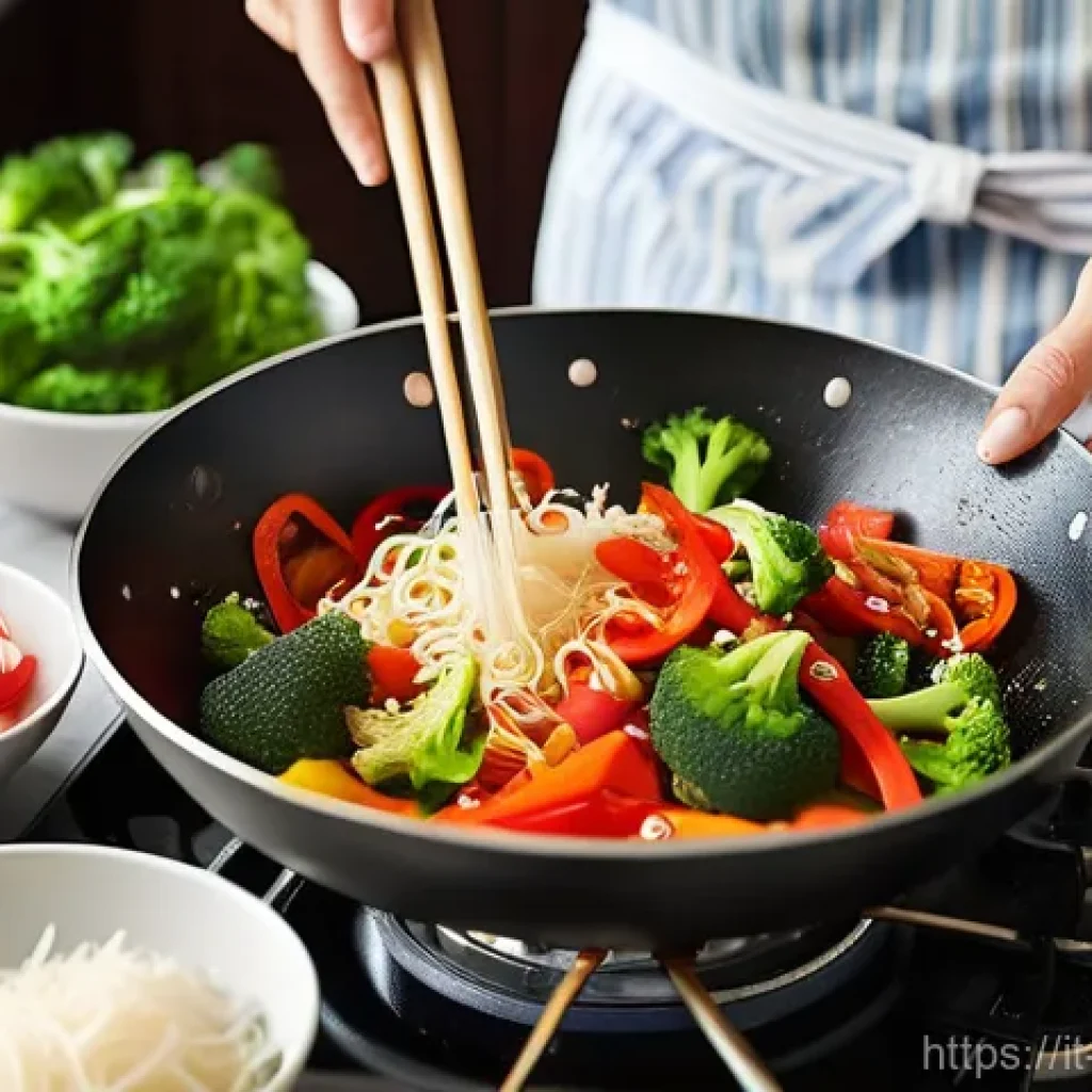 중식 밀키트 할인 정보 - **Prompt:** A vibrant, close-up shot of an Italian young adult, wearing a casual apron over their cl...
