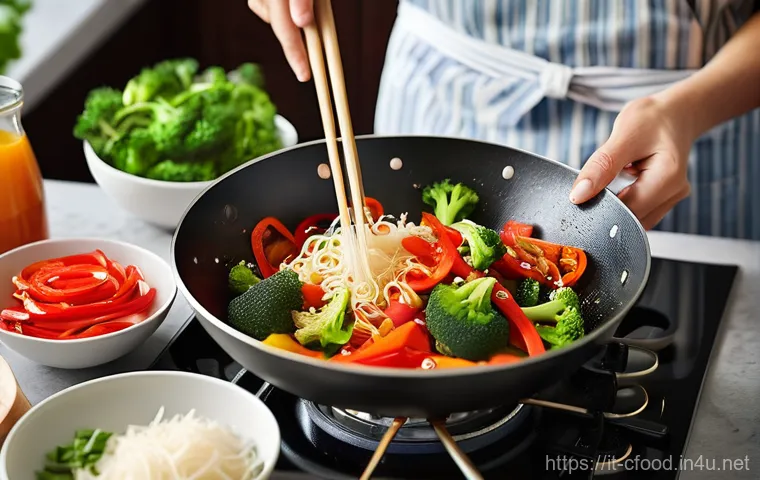 중식 밀키트 할인 정보 - **Prompt:** A vibrant, close-up shot of an Italian young adult, wearing a casual apron over their cl...