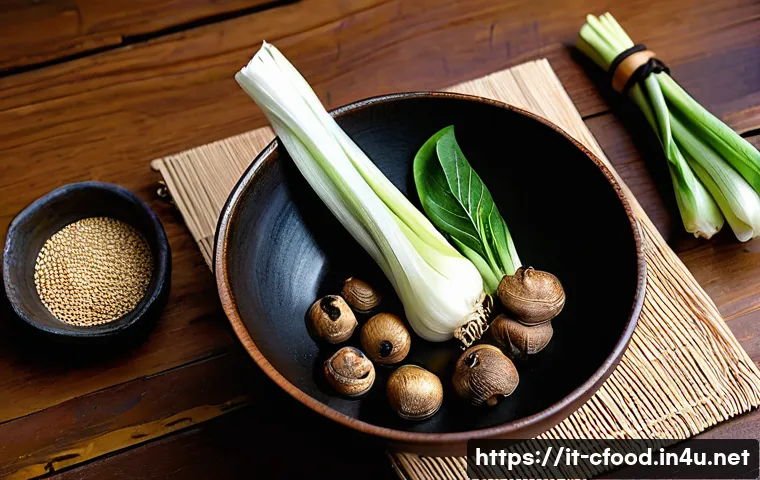 중국 요리 온라인 강좌 - A vibrant, detailed kitchen scene showcasing traditional Chinese cooking ingredients arranged on a r...