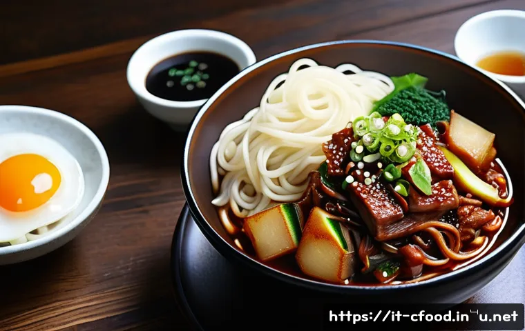 짜장면 맛집 추천 - A cozy, family-run Korean restaurant interior in Milan, featuring warm wooden tables and soft lighti...